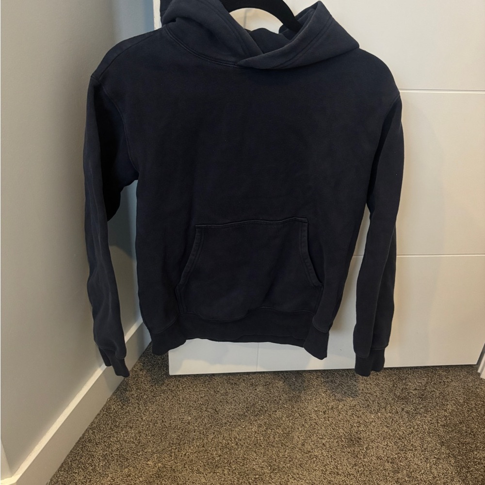 TNA CozyAF Fleece Navy Blue Hoodie